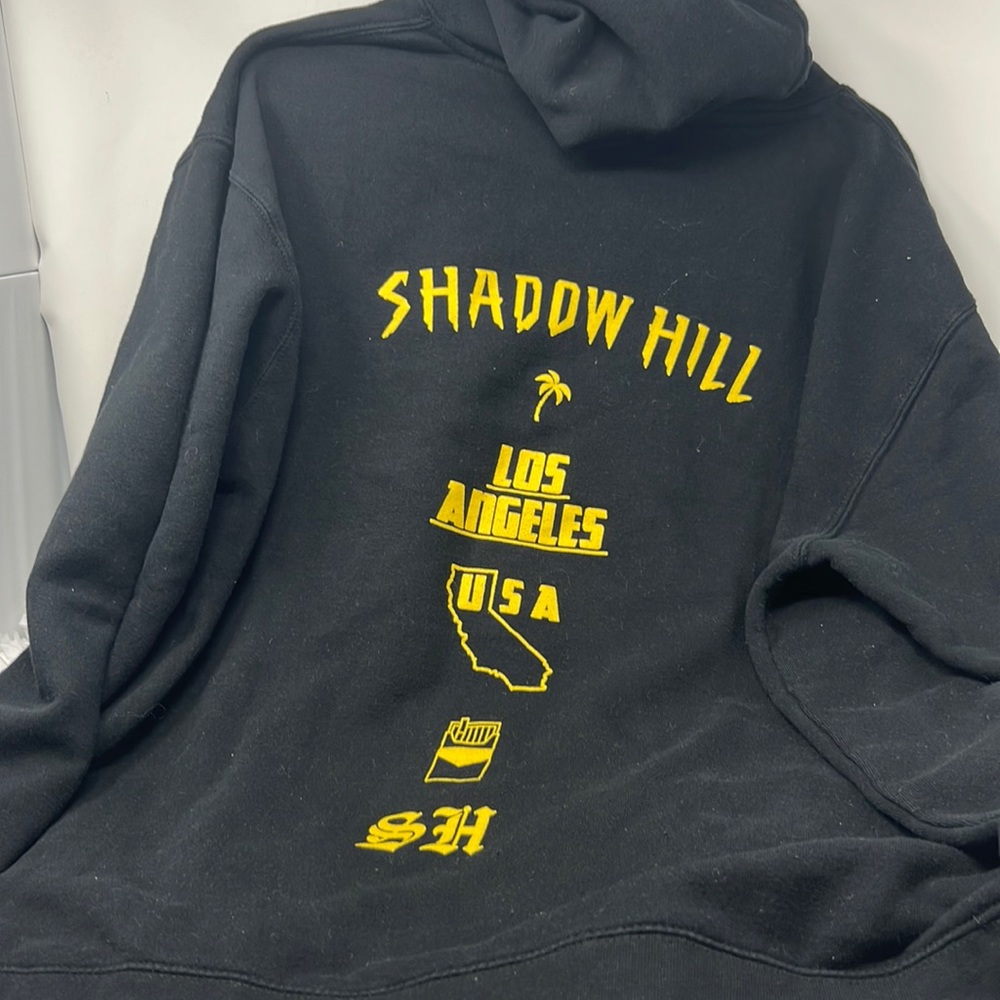Shadow Hill Streewear Los Angeles Hooded Sweatshirt Men’s XL Hoodie X-Large